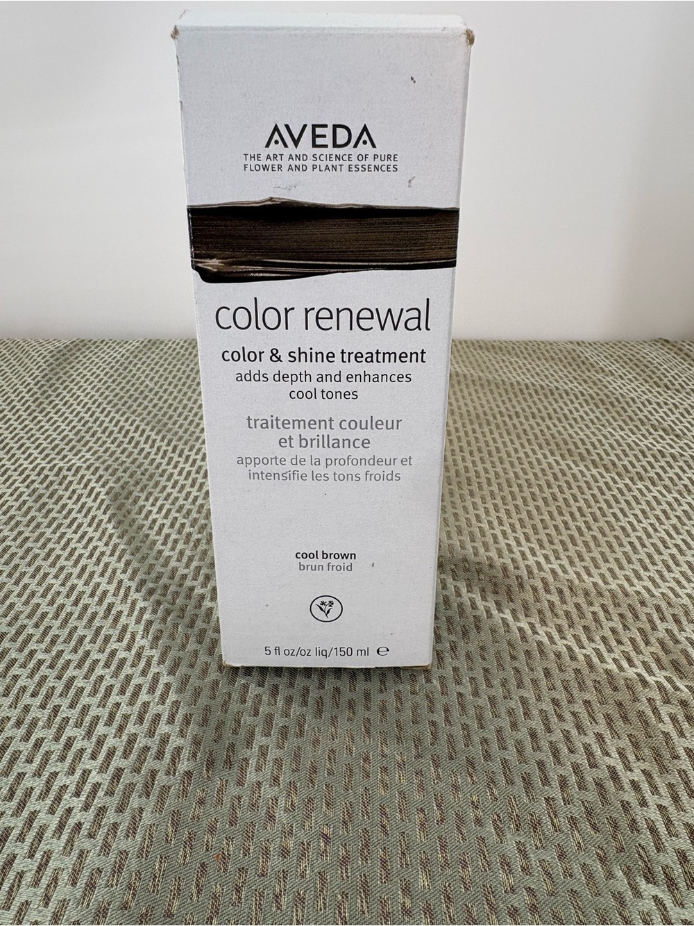 AVEDA Color Renewal Color & Shine Treatment COOL BROWN 5oz NEW Discontinued